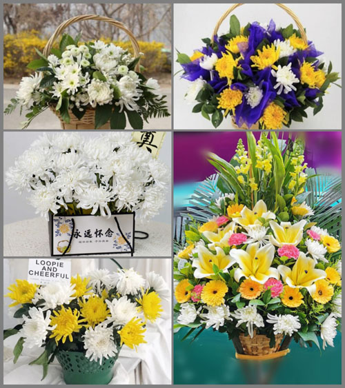 湖北黄冈市黄梅县芦柴湖办事处白事提篮配送